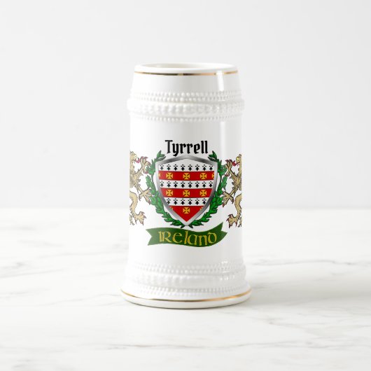 Chope À Bière Tyrrell/Terrell Irish Shield (Centre)