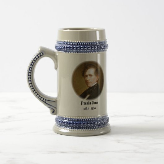 Chope À Bière U.S.A. 14ème Président (tasse collectable) (Gauche)