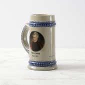 Chope À Bière U.S.A. 7ème Président (tasse collectable) (Devant gauche)
