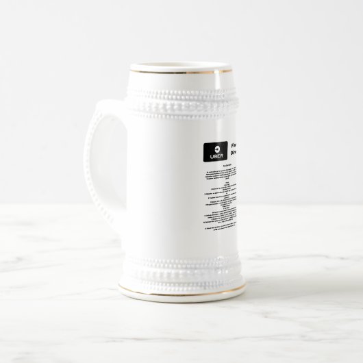 Chope À Bière Uber Flash Direct Diretrizes (Devant gauche)