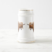 Chope À Bière Un bovin de hauts plateaux écossais (Centre)