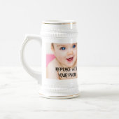 Chope À Bière Un design simple unique d'une nature personnalisée (Gauche)