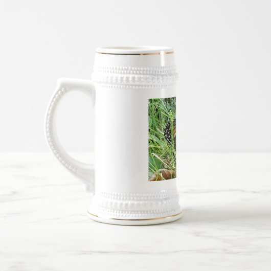 Chope À Bière Un papillon monarque (Gauche)