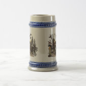 Chope À Bière Un pointeur allemand à courte portée sur le point (Centre)