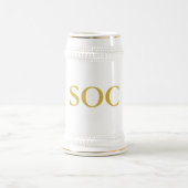 CHOPE À BIÈRE UN SOC STEIN (Centre)