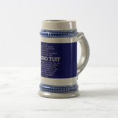 Chope À Bière Un Tuit rond (Devant droit)