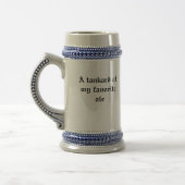 Chope À Bière Une chope de bière anglaise (Gauche)