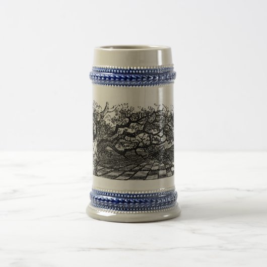 Chope À Bière Une grande partie d'échecs énorme (Centre)
