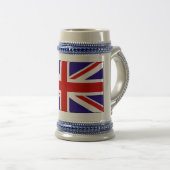 Chope À Bière Union Jack (Devant droit)