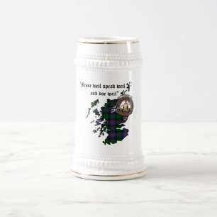 Chope À Bière Urquhart Clan Badge Stein
