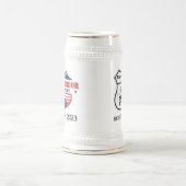 Chope À Bière US Spyder Ryders Blackstone Valley RWF Stein (Centre)