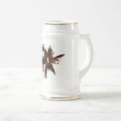 Chope À Bière Valkyrie - grêle Odin.let l'avance de guerrier (Devant droit)