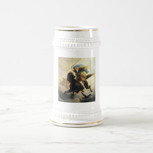 Chope À Bière Valkyrie par Peter Nicolai Arbo (Centre)