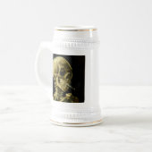 Chope À Bière Van Gogh Fumer du squelette (Devant gauche)