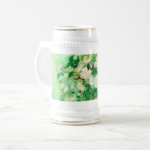 Chope À Bière Van Gogh White Roses