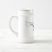 Chope À Bière Vaut la peine Hassle Graduation Stein (Gauche)
