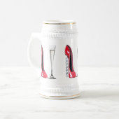 Chope À Bière Verre stylet de chaussure de tire-bouchon et de (Devant gauche)