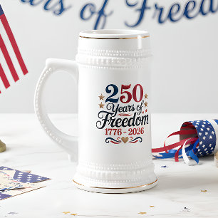 Chope À Bière Verres America 250ème