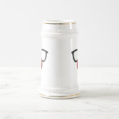 Chope À Bière Verres et nez de clown (Centre)