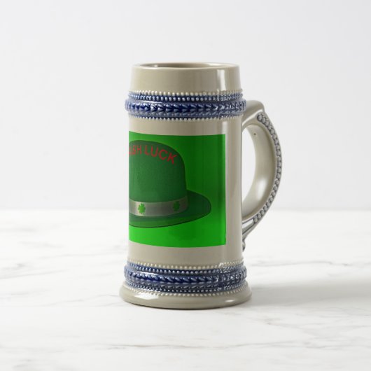 Chope À Bière Vert (Devant droit)