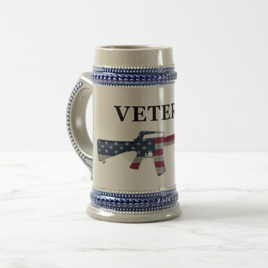 Chope À Bière Vétéran M16 Stein (Devant gauche)