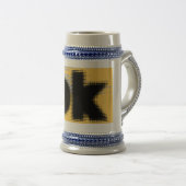 Chope À Bière Vibes OK - Simple & Bold" (Devant droit)
