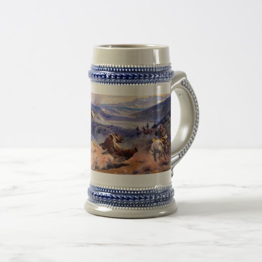 Chope À Bière Vieil ouest (Devant droit)