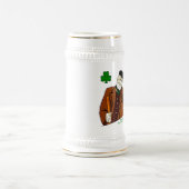 Chope À Bière Vieux buveur irlandais mule (Centre)
