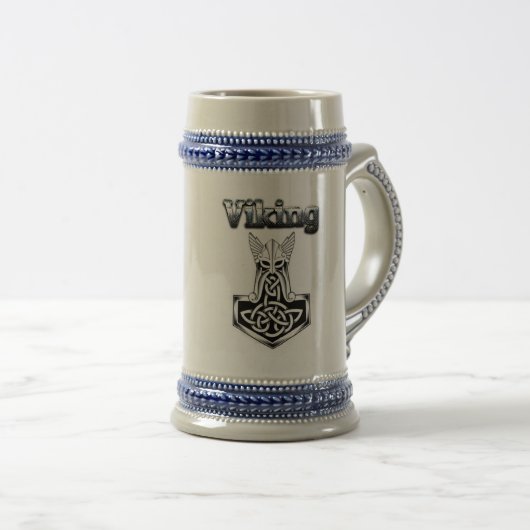 Chope À Bière "Viking Mug" (Devant droit)