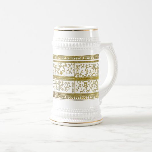 Chope À Bière Viking Stein (Devant droit)