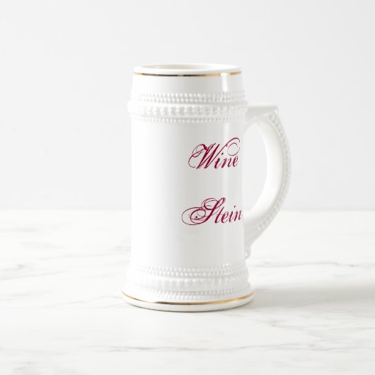 Chope À Bière Vin Stein (Devant droit)