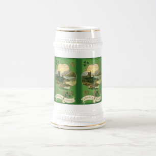 Chope À Bière Vintage Saint-Patricks Jour Salutations Shamrock C