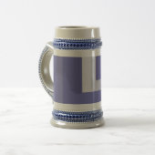 Chope À Bière Violet bleu 2022 (Devant gauche)