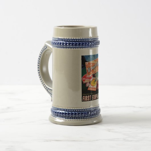 Chope À Bière Visitez La Première Exoplanète Trouvée À L'Extérie (Devant gauche)