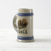 Chope À Bière Vizsla Art hongrois (Devant gauche)