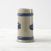 Chope À Bière Voiture 1973-74 Bleu-Blanche de Roadrunner (Centre)