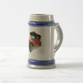 Chope À Bière Voiture Vintage (Devant droit)