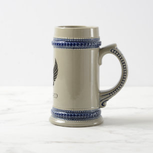 Chope À Bière Votre coutume 22 once Stein