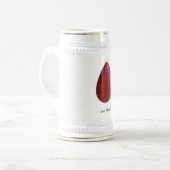 Chope À Bière Votre magnétique de rubis ! (Devant gauche)