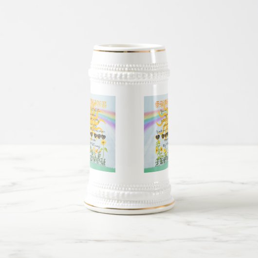 Chope À Bière Vous êtes mon soleil (Centre)