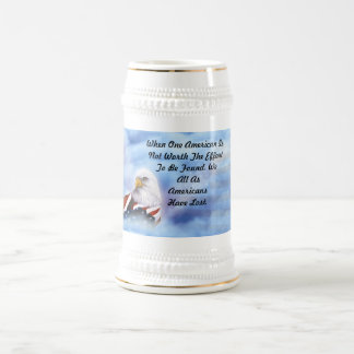 Chope À Bière "Vous n'êtes pas oubliés"