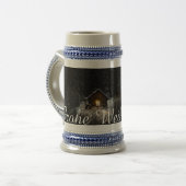 Chope À Bière Weihnachtsgrüße mit Hexenhaus (Devant gauche)