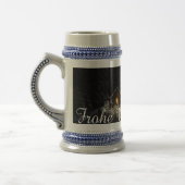 Chope À Bière Weihnachtsgrüße mit Hexenhaus (Gauche)