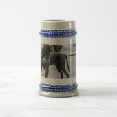 Chope À Bière weimaraner (Centre)