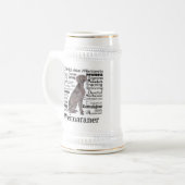 Chope À Bière Weimaraner Stein (Devant gauche)