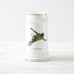 Chope À Bière Wererat Snowboarder Imaginaire Art Bière Stein