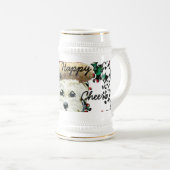 Chope À Bière Westie Père Noël (Devant droit)