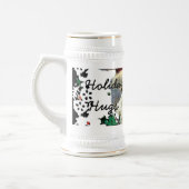 Chope À Bière Westie Père Noël (Gauche)