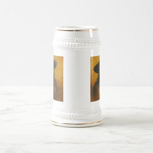 Chope À Bière Wild Bill Hickok Stein (Centre)