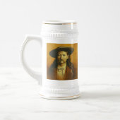 Chope À Bière Wild Bill Hickok Stein (Gauche)